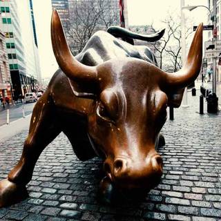 Market bull wallpaper