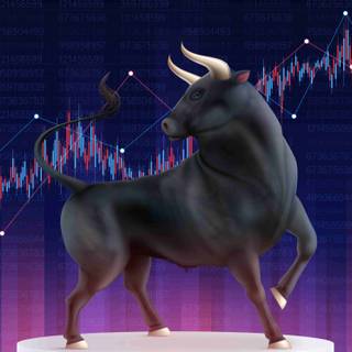 Market bull wallpaper