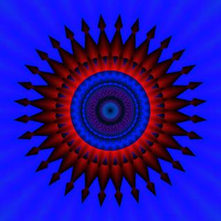 Visual effect wallpaper