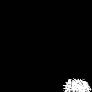 Killua black and white wallpaper