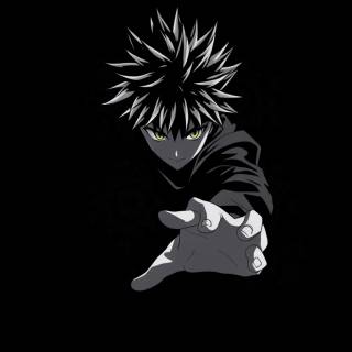 Killua black and white wallpaper