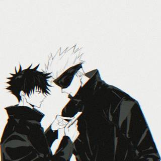 Gojo and Megumi wallpaper