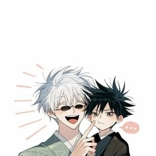 Gojo and Megumi wallpaper