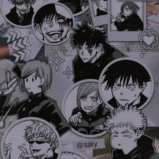 Gojo and Megumi wallpaper