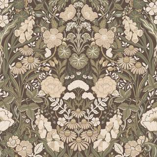 Black and beige wallpaper