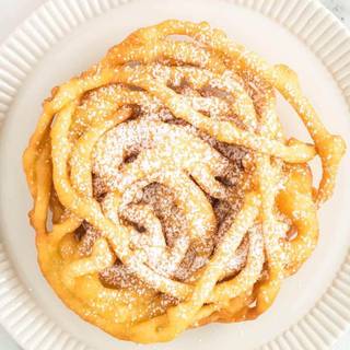 Funnel cake wallpaper