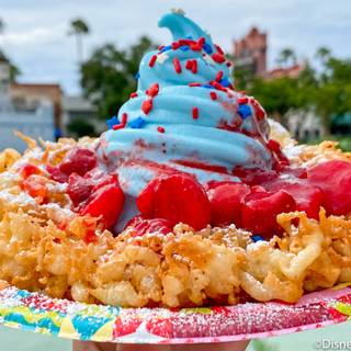 Funnel cake wallpaper