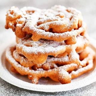 Funnel cake wallpaper
