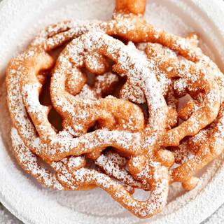 Funnel cake wallpaper