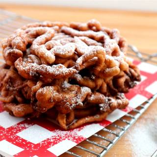 Funnel cake wallpaper