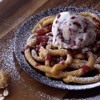 Funnel cake wallpaper