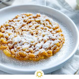 Funnel cake wallpaper