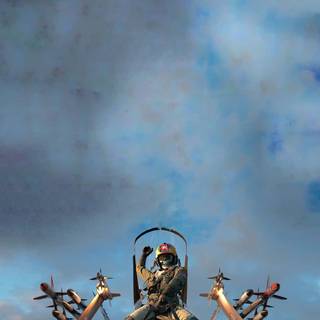 Military pilot wallpaper