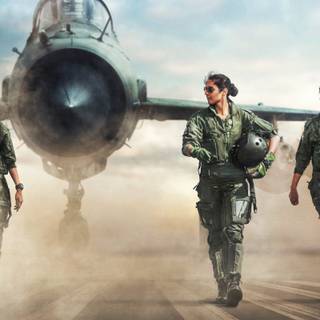 Military pilot wallpaper