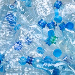 Plastic bottles wallpaper