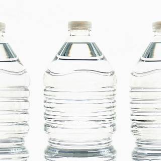 Plastic bottles wallpaper