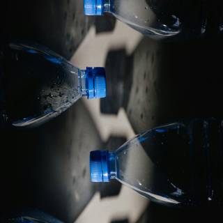 Plastic bottles wallpaper