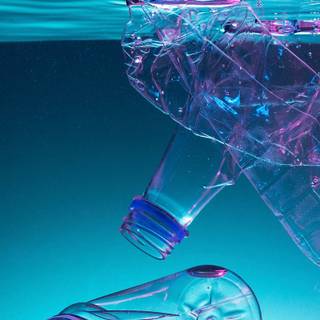 Plastic bottles wallpaper