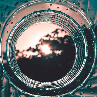 Plastic bottles wallpaper