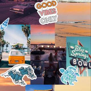 Summer aesthetic vibes wallpaper