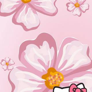 Sanrio spring iPhone wallpaper