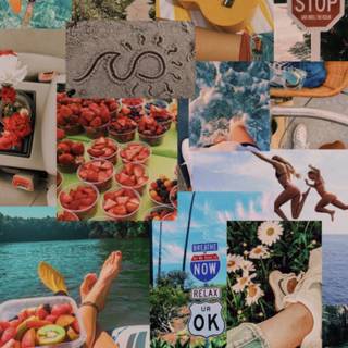 Summer aesthetic vibes wallpaper