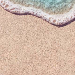 Clean summer beach wallpaper