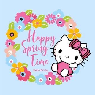 Sanrio spring phone wallpaper