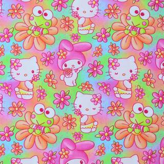 Sanrio spring phone wallpaper