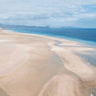 Clean summer beach wallpaper