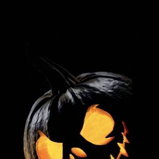 Halloween logo scary wallpaper
