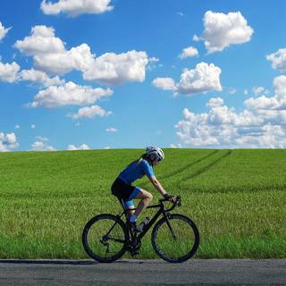 Bicycle spring PC wallpaper