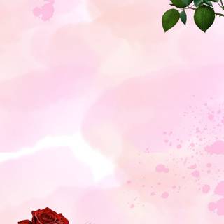 Pink and red spring wallpaper
