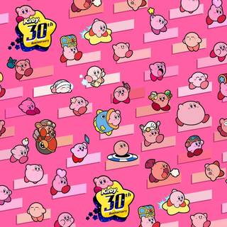 Kirby summer computer wallpaper