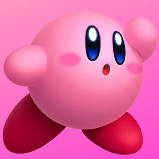 Kirby summer computer wallpaper