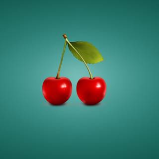 Summer cherries desktop wallpaper