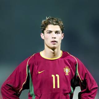 CR7 young wallpaper