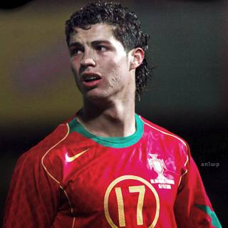 CR7 young wallpaper