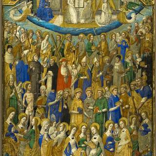 Medieval paintings wallpaper