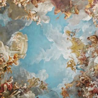 Medieval paintings wallpaper