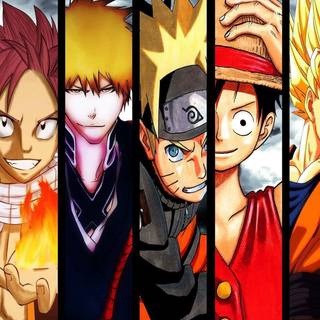 Anime all in one wallpaper