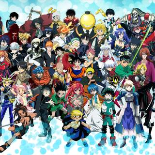 Anime all in one wallpaper