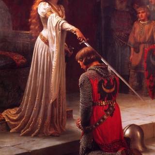 Medieval paintings wallpaper