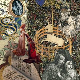 Medieval paintings wallpaper