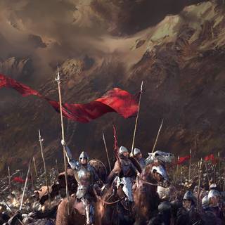 Medieval paintings wallpaper