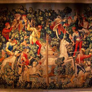 Medieval paintings wallpaper