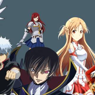 Anime all in one wallpaper