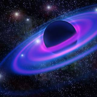 Neon galaxy wallpaper