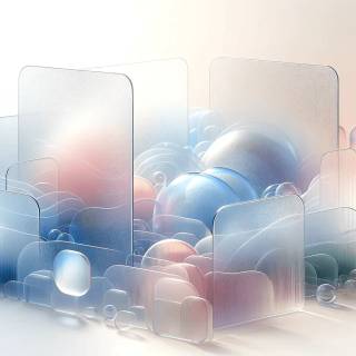 Glassmorphism wallpaper