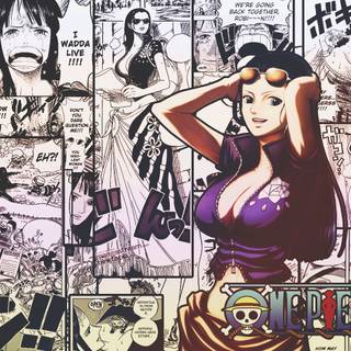 Nami and Nico Robin wallpaper